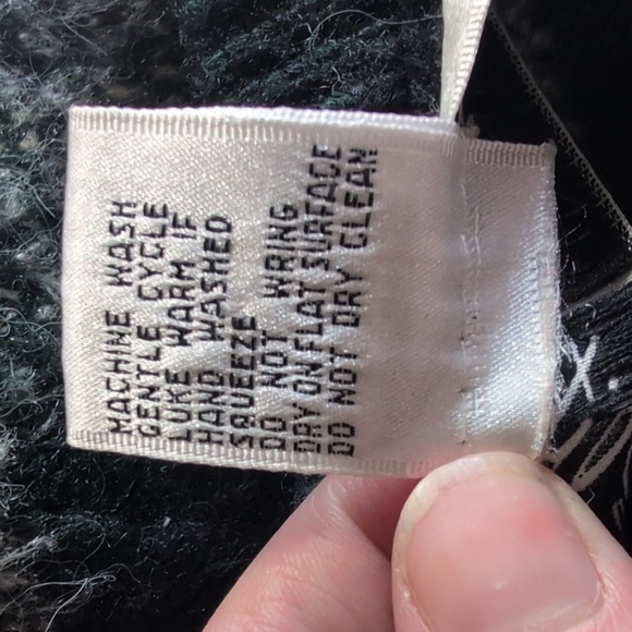 Vtg 90s Plaid Cardigan Preppy Grandpa Sweater Academia Oversized Small - Picture 6 of 7